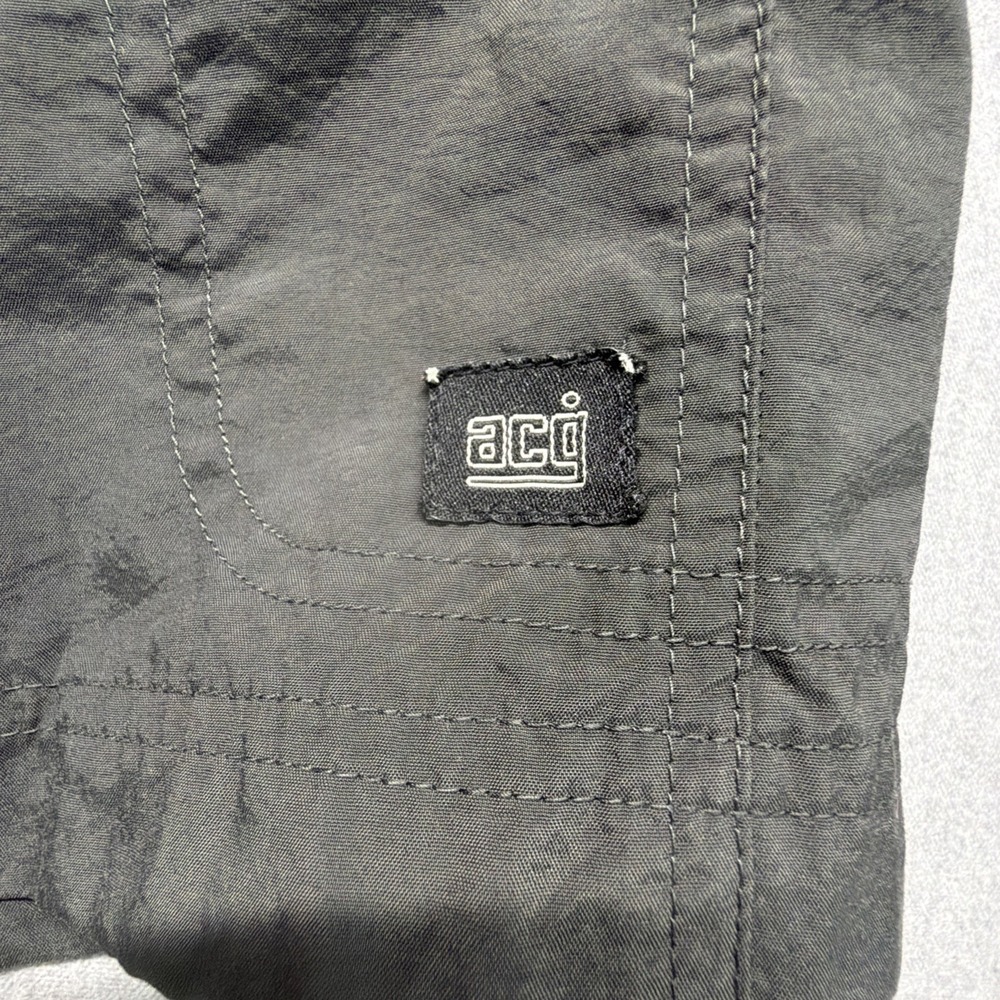 Nike ACG Shorts Medium Gray Cargo Pocket Belted Outdoor Hiking Gorpcore - Picture 2 of 8